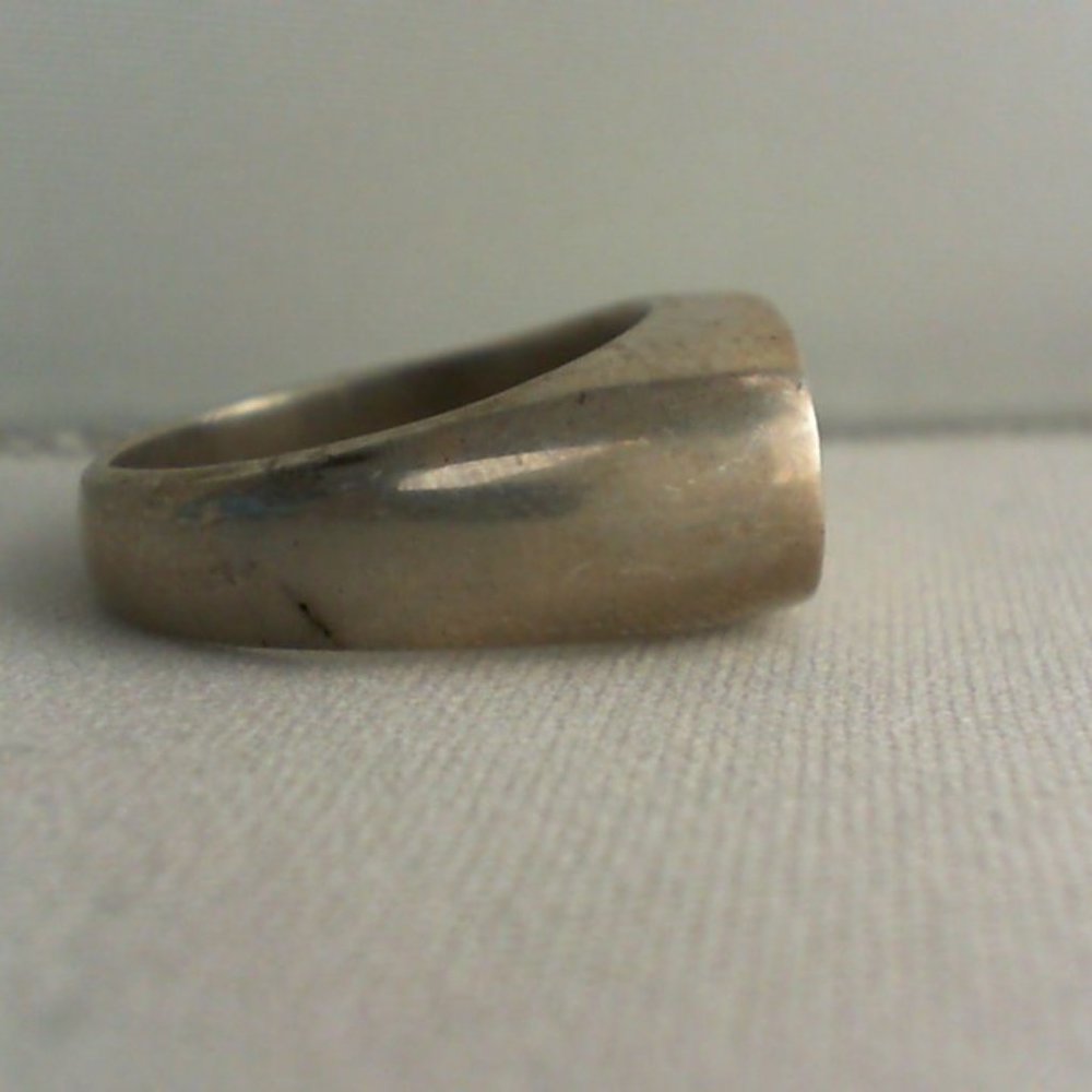 Batman Symbol Logo Insignia Layered Depth Design Sterling Silver Ring Unisex - Picture 5 of 9